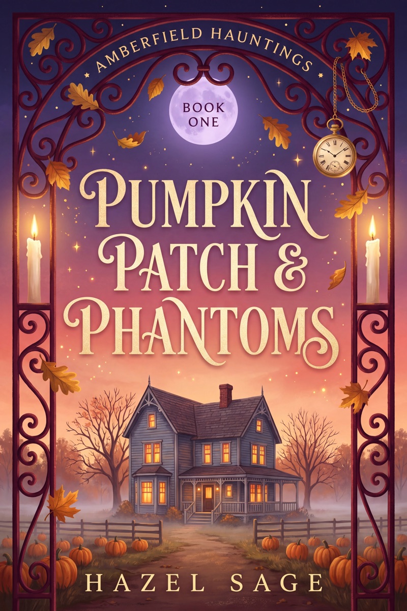 Cover of Pumpkin Patch & Phantoms by Hazel Sage